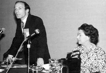 ICP Chairman Harold Preiskel and HRH Princess Margaret